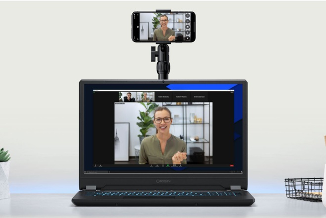 Một ứng dụng giúp sử dụng camera của smartphone thay thế cho webcam trên máy tính. Ảnh: Elgato Một ứng dụng giúp sử dụng camera của smartphone thay thế cho webcam trên máy tính. Ảnh: Elgato