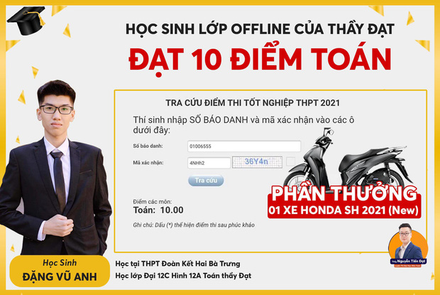Đạt điểm cao mà lại có quá nhiều ưu ái thế này, các sĩ tử ai mà không ham cho được. Ảnh: FB Đạt điểm cao mà lại có quá nhiều ưu ái thế này, các sĩ tử ai mà không ham cho được. Ảnh: FB