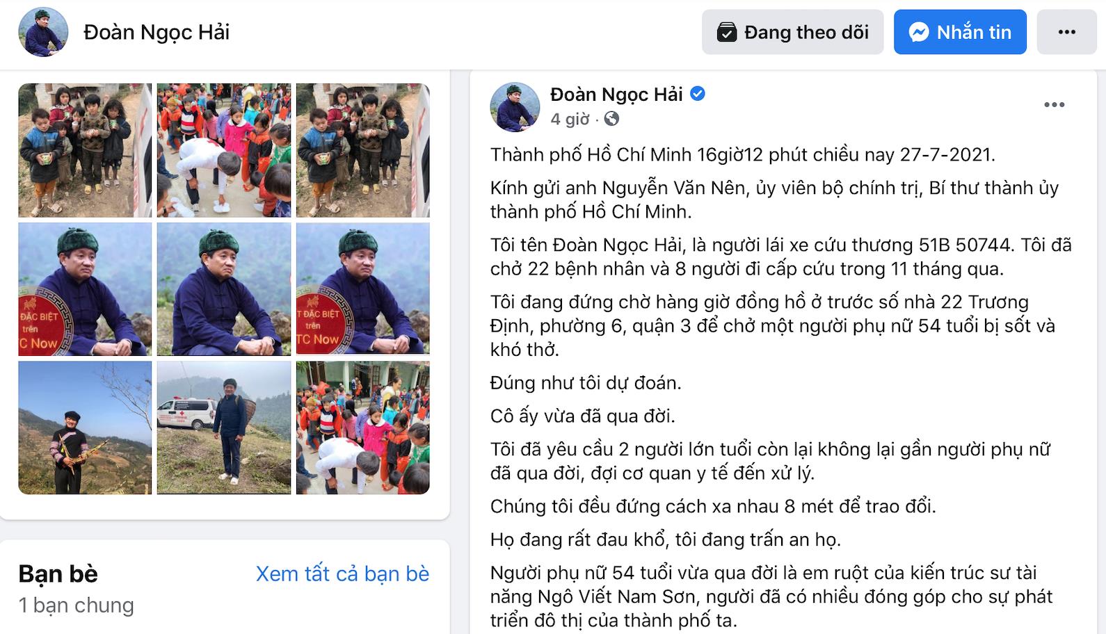 Quận 3: Thông tin ông Đoàn Ngọc Hải phản ánh trên Facebook gây hiểu nhầm 2 Quận 3: Thông tin ông Đoàn Ngọc Hải phản ánh trên Facebook gây hiểu nhầm 2