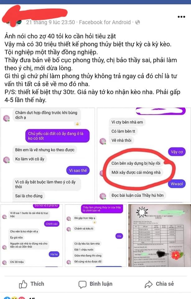 Thủy Tiên bị người làm phong thủy tố kỳ kèo, hoạnh hoẹ khi thiết kế biệt thự 1000m2 2 Thủy Tiên bị người làm phong thủy tố kỳ kèo, hoạnh hoẹ khi thiết kế biệt thự 1000m2 2