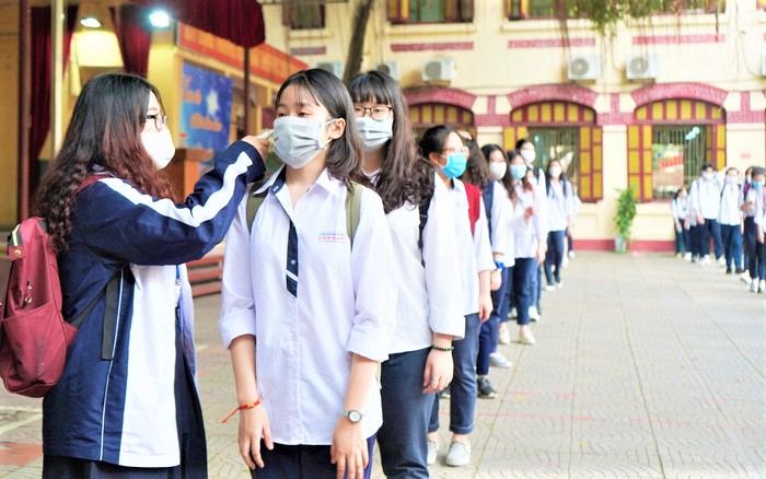 Hà Nội: Thêm một quận cho học sinh lớp 12 dừng học trực tiếp Hà Nội: Thêm một quận cho học sinh lớp 12 dừng học trực tiếp