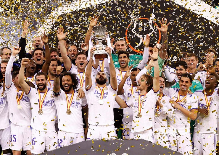 Modric 'vẽ cầu vồng' đẹp mắt, Real Madrid giành Siêu cúp Tây Ban Nha  4