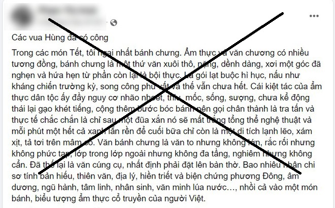 Chỉ trích bánh chưng là 'văn xuôi thô thiển, háu ăn', nữ nhà văn khiến dân mạng phẫn nộ Chỉ trích bánh chưng là 'văn xuôi thô thiển, háu ăn', nữ nhà văn khiến dân mạng phẫn nộ