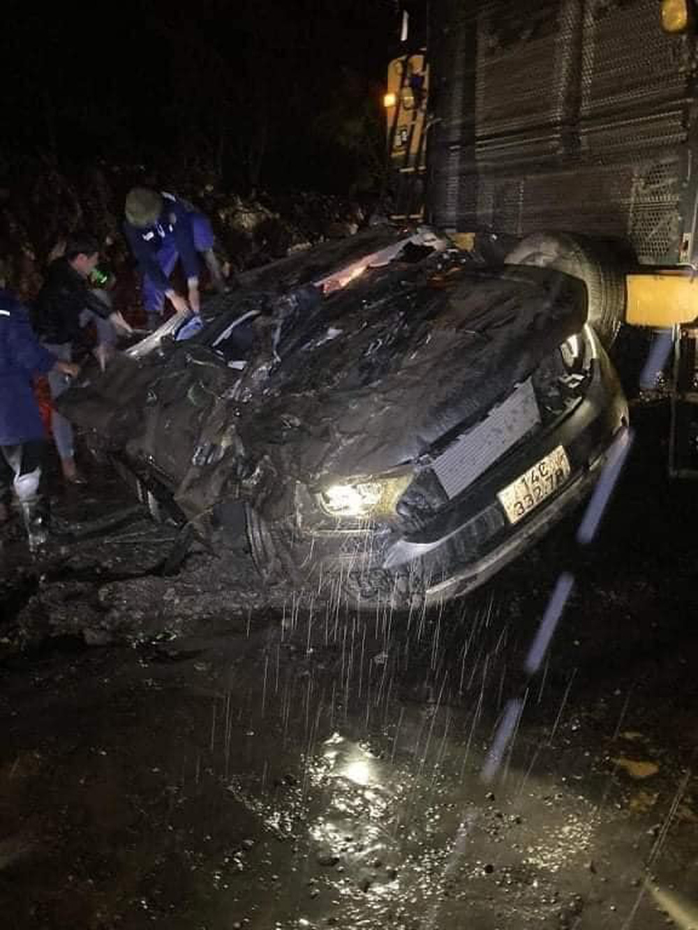 Hiện trường vụ tai nạn khiến nhiều người ám ảnh.