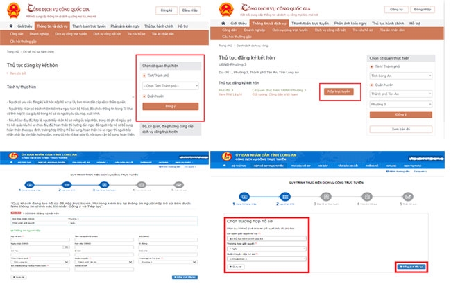 Để tiết kiệm thời gian, người dùng nên chọn hình thức nộp hồ sơ trực tuyến và nhận kết quả tại cơ quan, sau đó nhấn Đồng ý và tiếp tục. Để tiết kiệm thời gian, người dùng nên chọn hình thức nộp hồ sơ trực tuyến và nhận kết quả tại cơ quan, sau đó nhấn Đồng ý và tiếp tục.