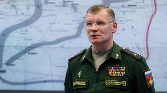 Người phát ngôn Bộ Quốc phòng Nga Igor Konashenkov. Ảnh: Moscow Times. Người phát ngôn Bộ Quốc phòng Nga Igor Konashenkov. Ảnh: Moscow Times.