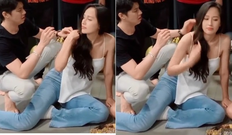 Noo Phước Thịnh và Mai Phương Thúy luôn có hành động 'tình bể bình' khi tụ họp bạn bè. Noo Phước Thịnh và Mai Phương Thúy luôn có hành động 'tình bể bình' khi tụ họp bạn bè.