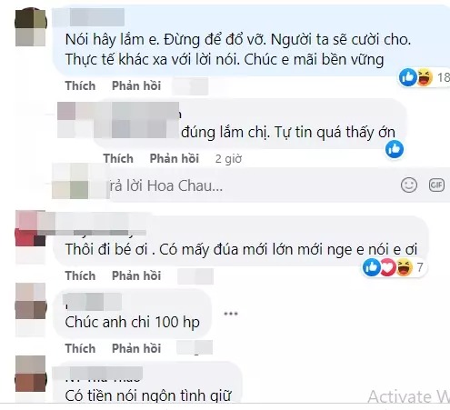 Dù mới chân ướt chân ráo bước vào cuộc sống gia đình, nhưng nữ diễn viên sinh năm 1988 đã gây tranh cãi khi triết lý về hôn nhân.