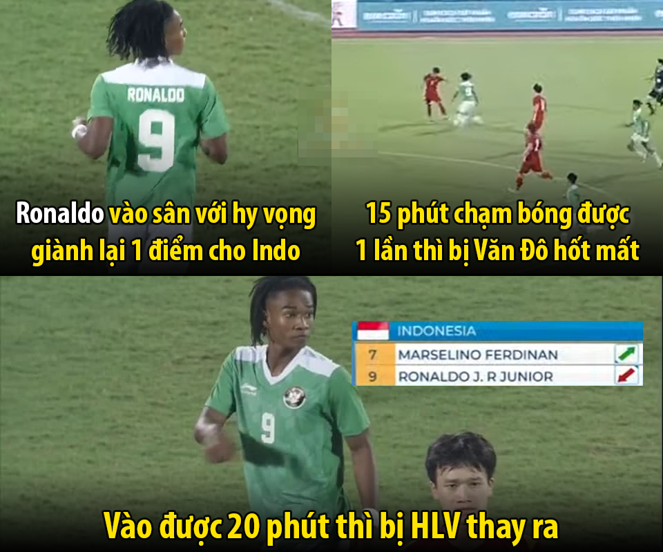 'Tiều phu đốn củi' Ronaldo khiến 2 cầu thủ Timor Leste nằm sân, BLV không kìm được cảm xúc 2