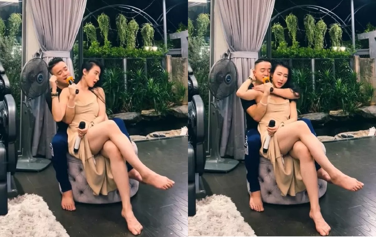 Angela Phương Trinh ngồi vào lòng Cao Thái Sơn để song ca, cánh tay đàng trai gây chú ý - Ảnh 1 Angela Phương Trinh ngồi vào lòng Cao Thái Sơn để song ca, cánh tay đàng trai gây chú ý - Ảnh 1