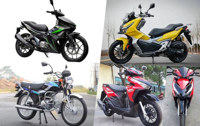 Các mẫu xe máy của Honda bị nhái mẫu mã trắng trợn: Giống đến 99% mà giá rẻ như cho - Ảnh 1