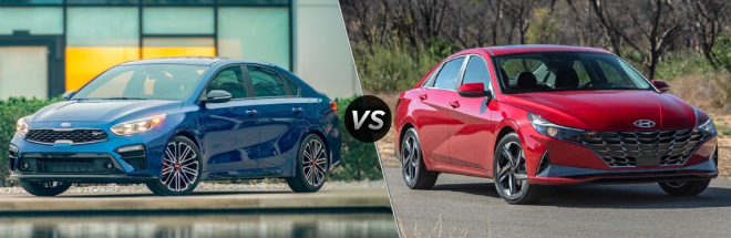 Hyundai Elantra đối đầu Kia Forte: Đâu mới là ông Vua sedan cỡ nhỏ? - Ảnh 1 Hyundai Elantra đối đầu Kia Forte: Đâu mới là ông Vua sedan cỡ nhỏ? - Ảnh 1