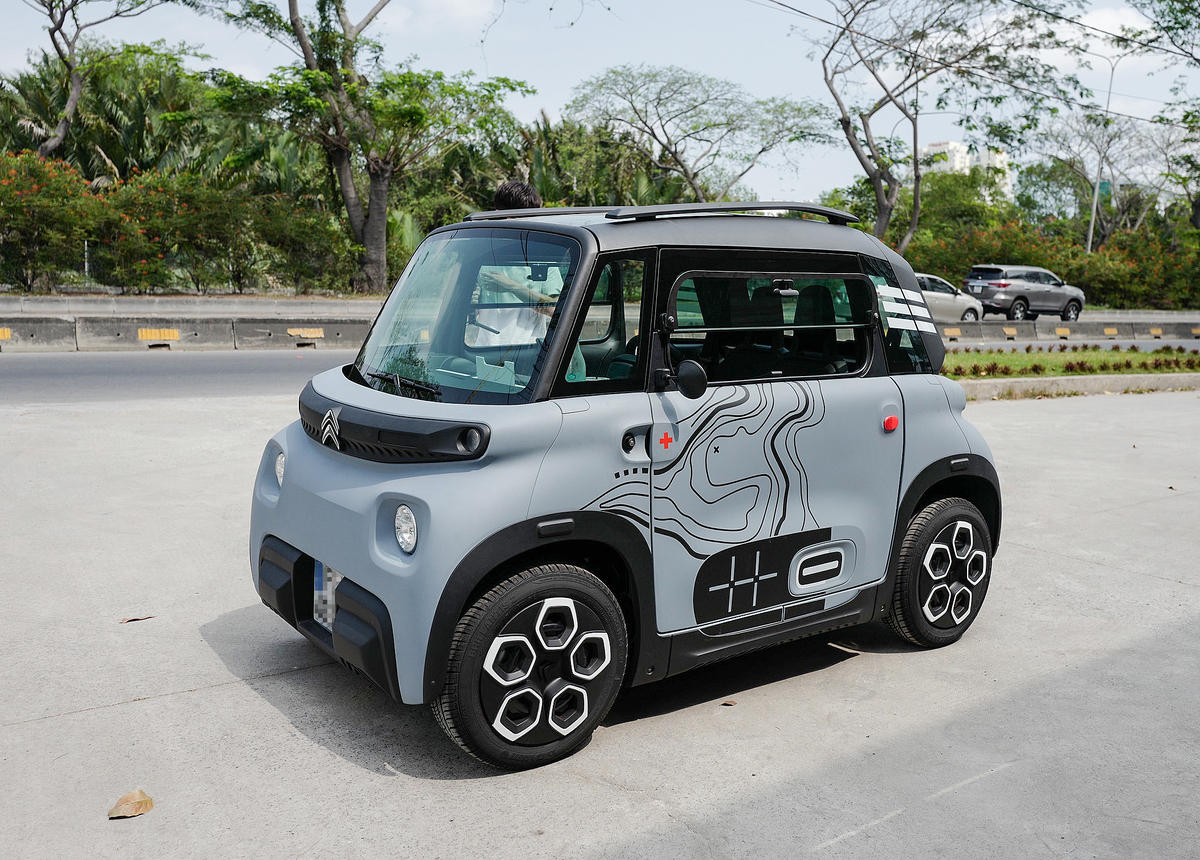 Citroen Ami - chiếc xe sẽ hiện thực hóa giấc mơ đi chợ bằng xế hộp cho người dùng Việt Nam  - Ảnh 4