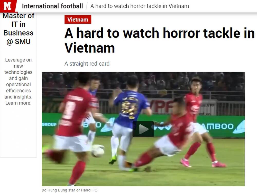 V.League tiếp tục để lại ấn tượng không tốt với truyền thông nước ngoài - Ảnh 3