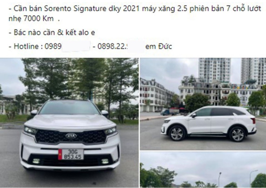 Loạt xe Kia Sorento 'hàng lướt' đẹp như mới bị các chủ xe rao bán - Ảnh 1 Loạt xe Kia Sorento 'hàng lướt' đẹp như mới bị các chủ xe rao bán - Ảnh 1