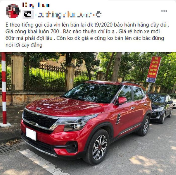 Rao bán Kia Seltos đòi tìm khách hàng thiện chí, chủ xe bị dân mạng bóc mẽ thẳng thừng - Ảnh 2 Rao bán Kia Seltos đòi tìm khách hàng thiện chí, chủ xe bị dân mạng bóc mẽ thẳng thừng - Ảnh 2