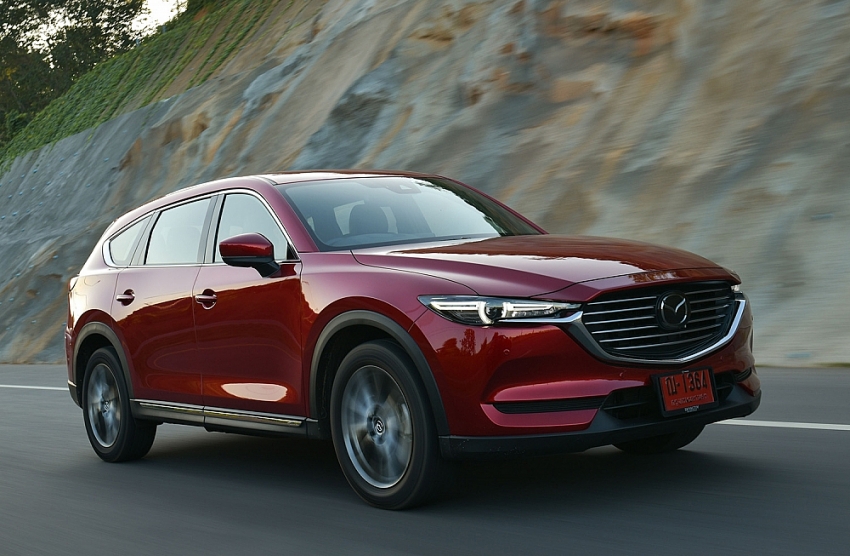 Bảng giá xe Mazda CX-8 mới nhất tháng 1/2022: Giảm ‘kịch sàn’ 120 triệu đồng - ảnh 1