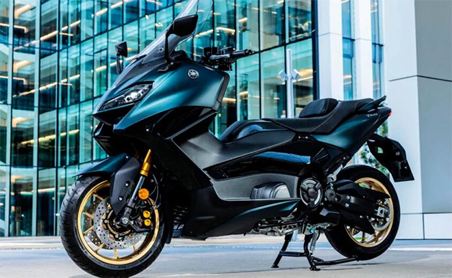 Chiếc xe ga giá gần nửa tỷ của Yamaha: Thiết kế hầm hố, trang bị ‘ngập’ công nghệ - Ảnh 2 Chiếc xe ga giá gần nửa tỷ của Yamaha: Thiết kế hầm hố, trang bị ‘ngập’ công nghệ - Ảnh 2