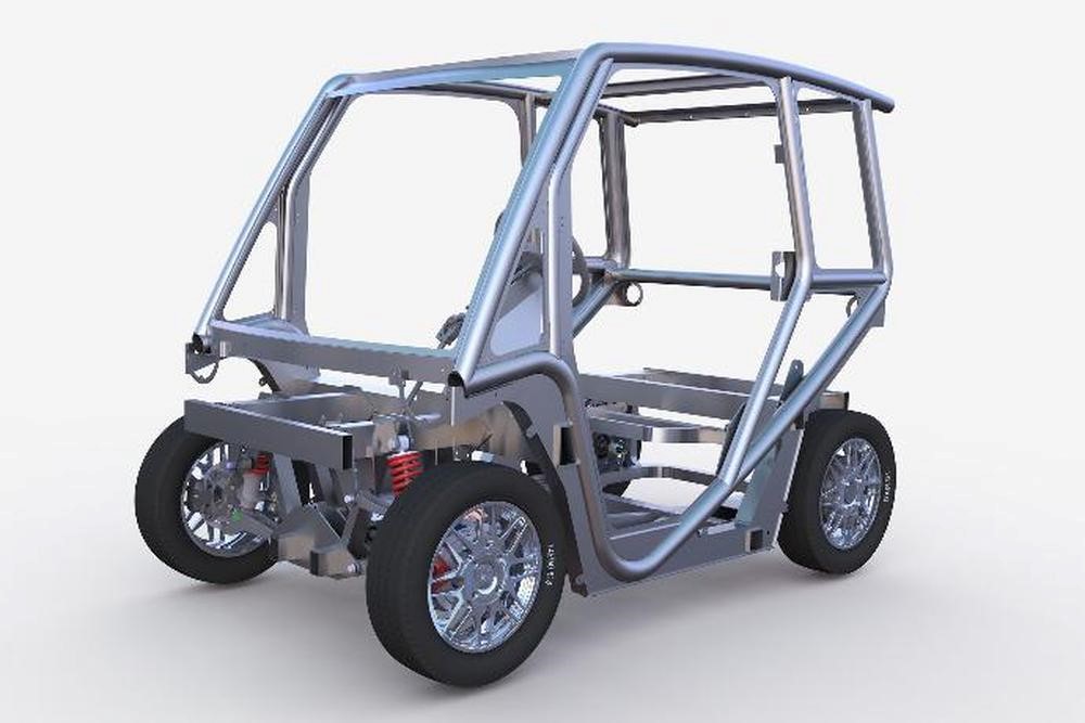 Mẫu ô tô mini chạy năng lượng mặt trời gây sốt, giá chỉ  hơn 100 triệu đồng - Ảnh 2