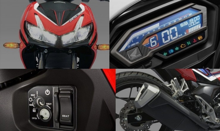 'Anh em' của Honda Winner X ra mắt với ngoại hình bắt mắt, giá chỉ 52 triệu đồng - Ảnh 3