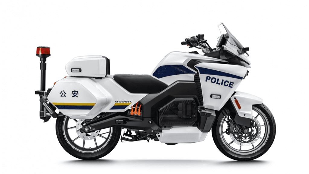 Xe máy điện mà lực lượng CSGT Trung Quốc sử dụng có gì đặc biệt? - Ảnh 3 Xe máy điện mà lực lượng CSGT Trung Quốc sử dụng có gì đặc biệt? - Ảnh 3