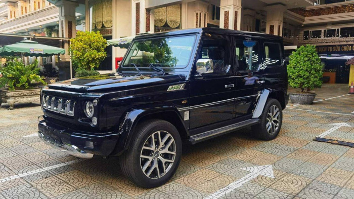 Xe Trung Quốc 'nhái' với Mercedes-AMG G63 lần đầu xuất hiện tại Việt Nam - Ảnh 1 Xe Trung Quốc 'nhái' với Mercedes-AMG G63 lần đầu xuất hiện tại Việt Nam - Ảnh 1