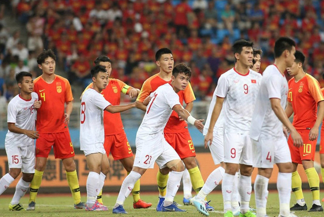 U23 Trung Quốc quyết tâm đánh bại tuyển U23 Việt Nam - Ảnh: Vietnamnet