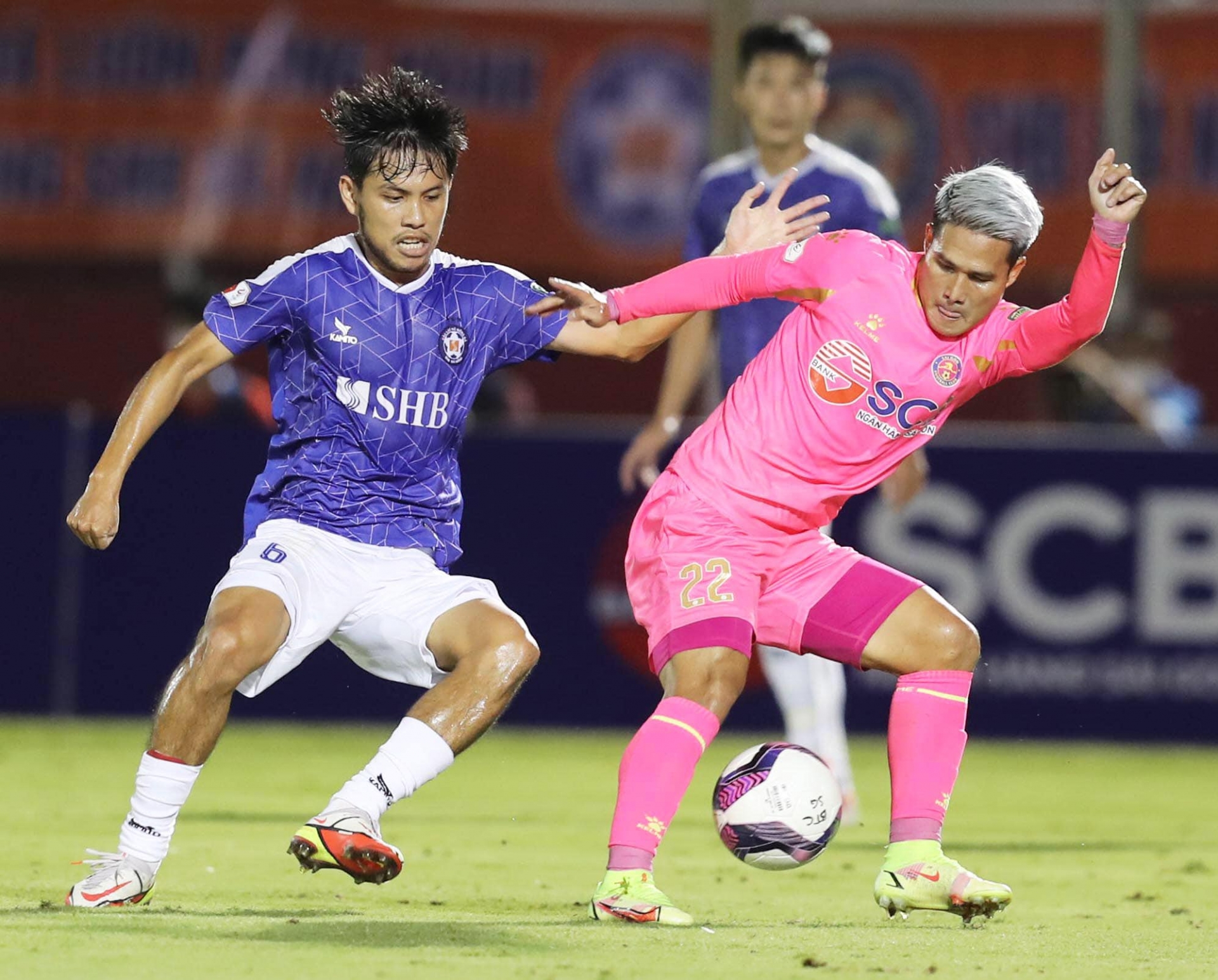 CLB Sài Gòn chia điểm với SHB Đà Nẵng trong ngày ra quân. Nguồn: Onsports