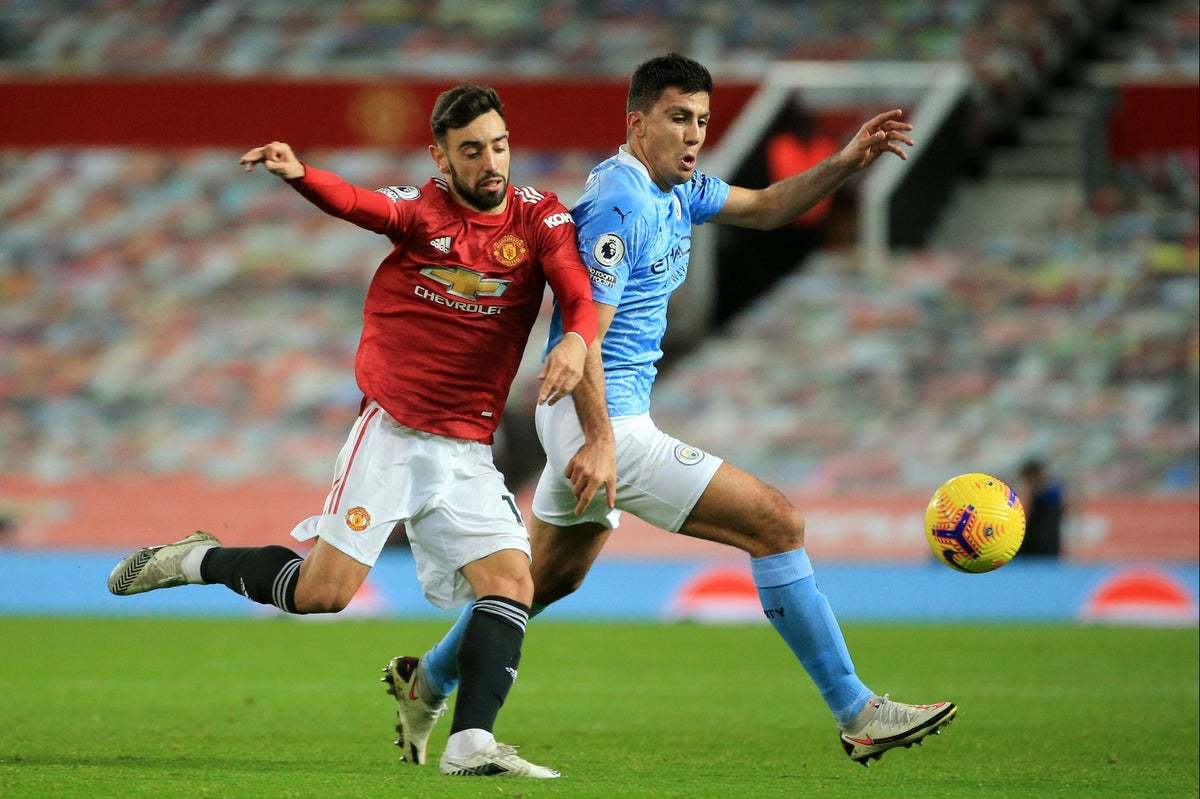 MU có phần lép vế hơn so với chủ nhà Man City. (Ảnh: Getty Images)