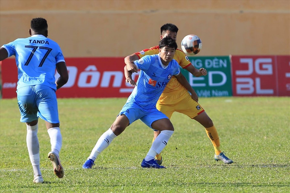 Màn đọ sức giữa Thanh Hóa vs Đà Nẵng sẽ rất quyết liệt. Ảnh: Báo lao động