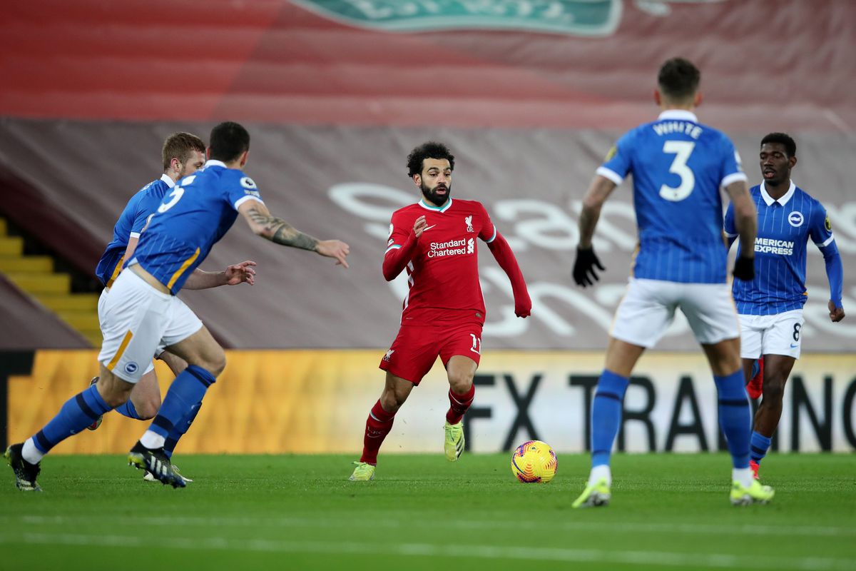 Salah (áo đỏ) được kỳ vọng sẽ đem về chiến thắng cho Liverpool. Ảnh: Internet