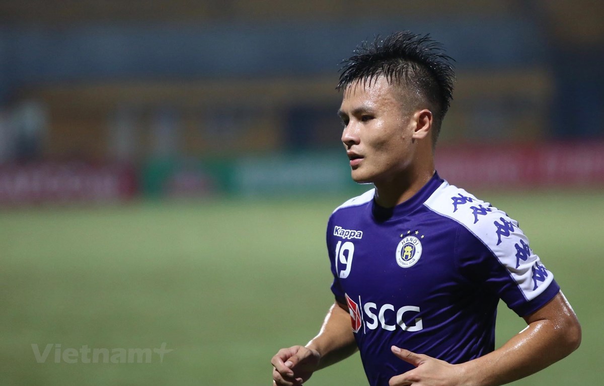 Quang Hải sẽ hết hạn hợp đồng với Hà Nội vào 12/4. Ảnh: Nguyên An