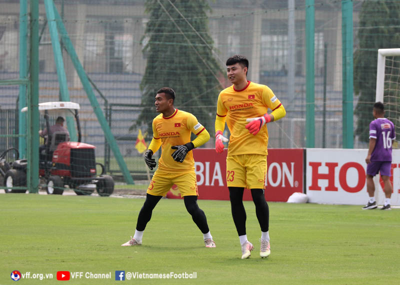 Văn Toản (23) trở lại U23 Việt Nam sau thời gian dài chấn thương. Ảnh: VFF Văn Toản (23) trở lại U23 Việt Nam sau thời gian dài chấn thương. Ảnh: VFF
