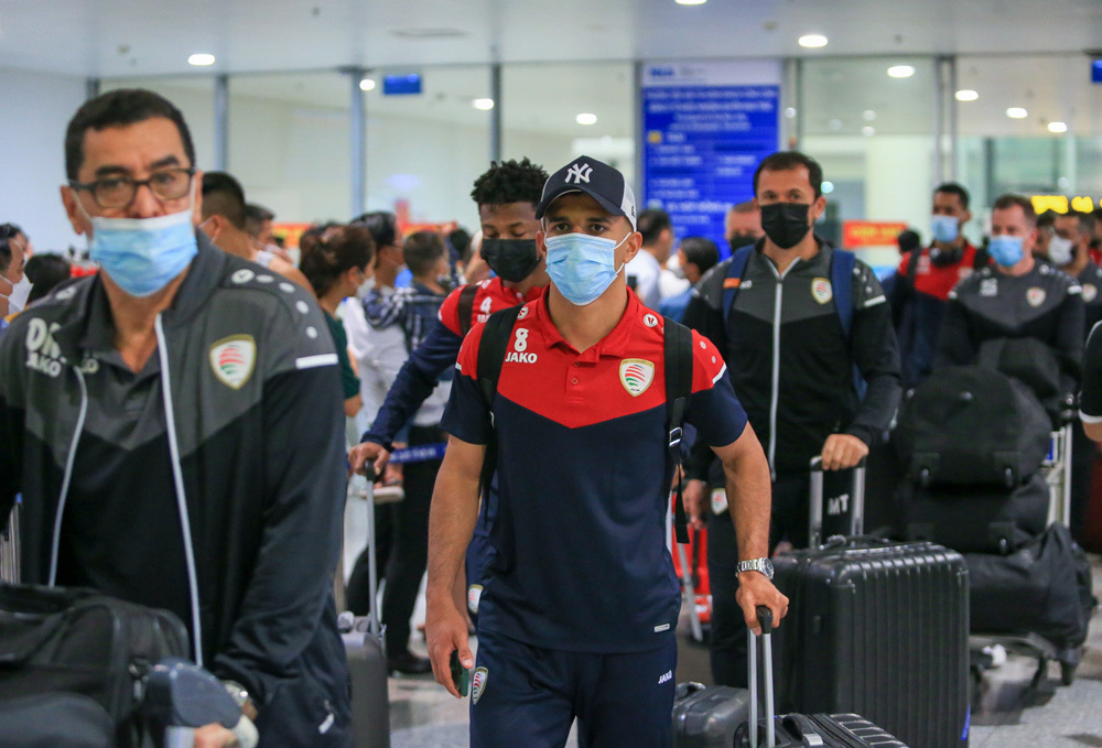 ĐT Oman mang theo lực lượng mạnh nhất đến Việt Nam. Ảnh: VFF