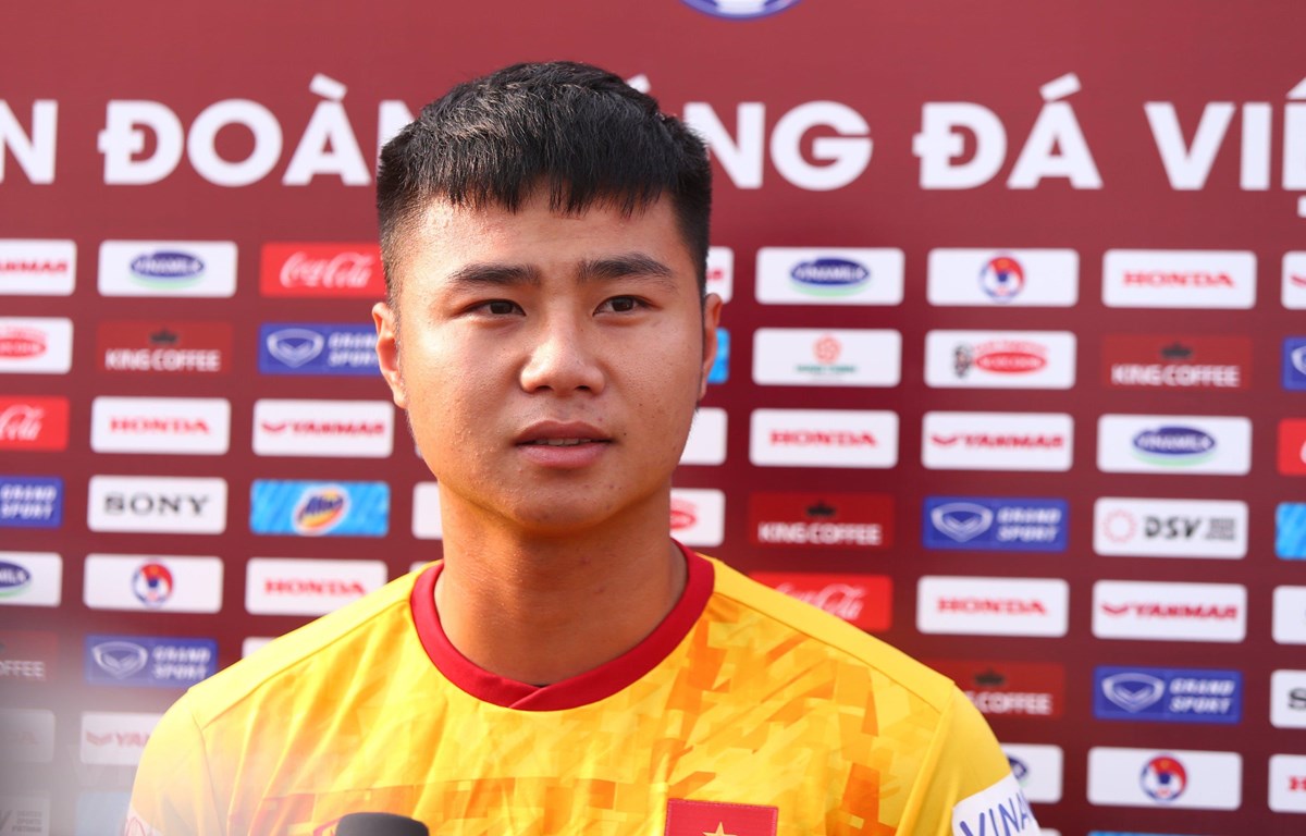 Văn Toản vẫn sẽ là lựa chọn số 1 trong khung thành của U23 Việt Nam. Ảnh: VFF