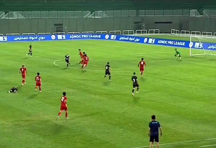 Bàn mở tỷ số của U23 Croatia ở phút 78. Ảnh: Internet Bàn mở tỷ số của U23 Croatia ở phút 78. Ảnh: Internet