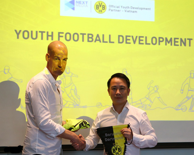 Giám đốc Carsten Cramer (Dortmund) muốn sớm thực hiện những kế hoạch ở Việt Nam trong tương lai. Ảnh: Internet