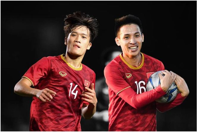 Hùng Dũng & Hoàng Đức đang rất sáng cửa dự SEA Games 31. Ảnh: Internet Hùng Dũng & Hoàng Đức đang rất sáng cửa dự SEA Games 31. Ảnh: Internet