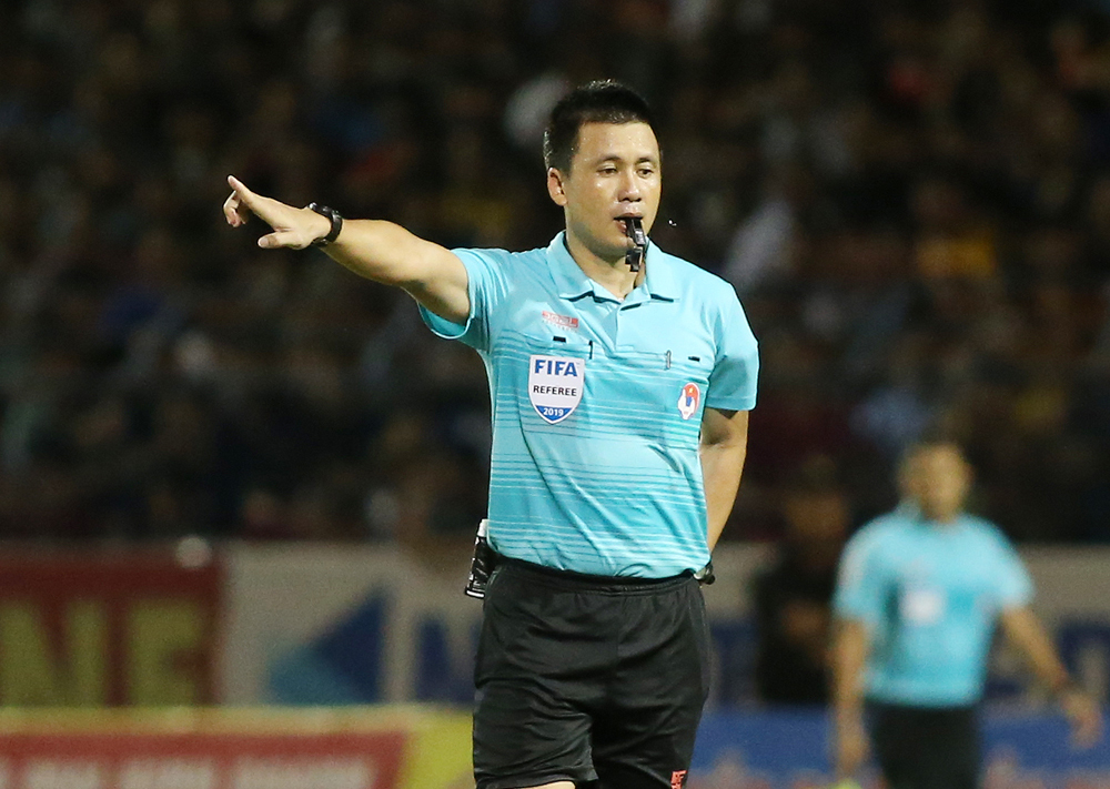 Trọng tài Hoàng Ngọc Hà. Ảnh: Internet