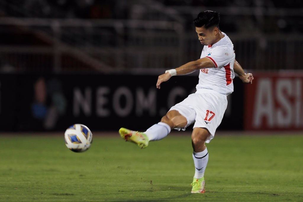 Văn Thanh ghi bàn mở tỷ số cho HAGL. Ảnh:Internet