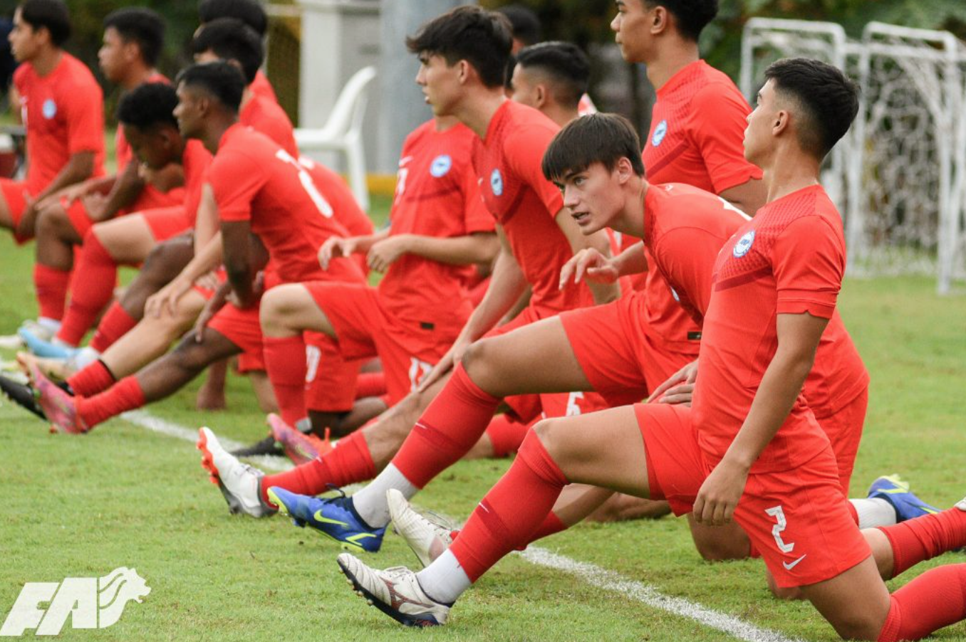 U23 Singapore sẽ hội quân từ ngày 25/4 để hướng đến SEA Games 31. Ảnh: FAS