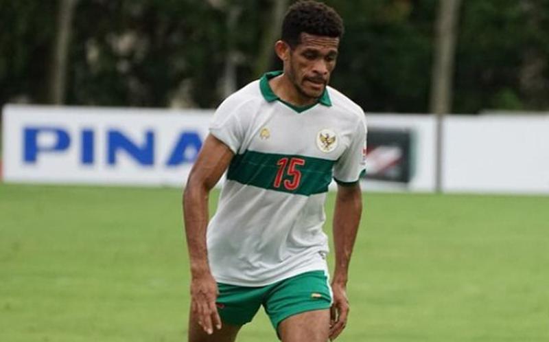 Ricky Kambuaya chỉ thi đấu trận gặp U23 Việt Nam ở vòng bảng SEA Games 31. Ảnh: Internet Ricky Kambuaya chỉ thi đấu trận gặp U23 Việt Nam ở vòng bảng SEA Games 31. Ảnh: Internet
