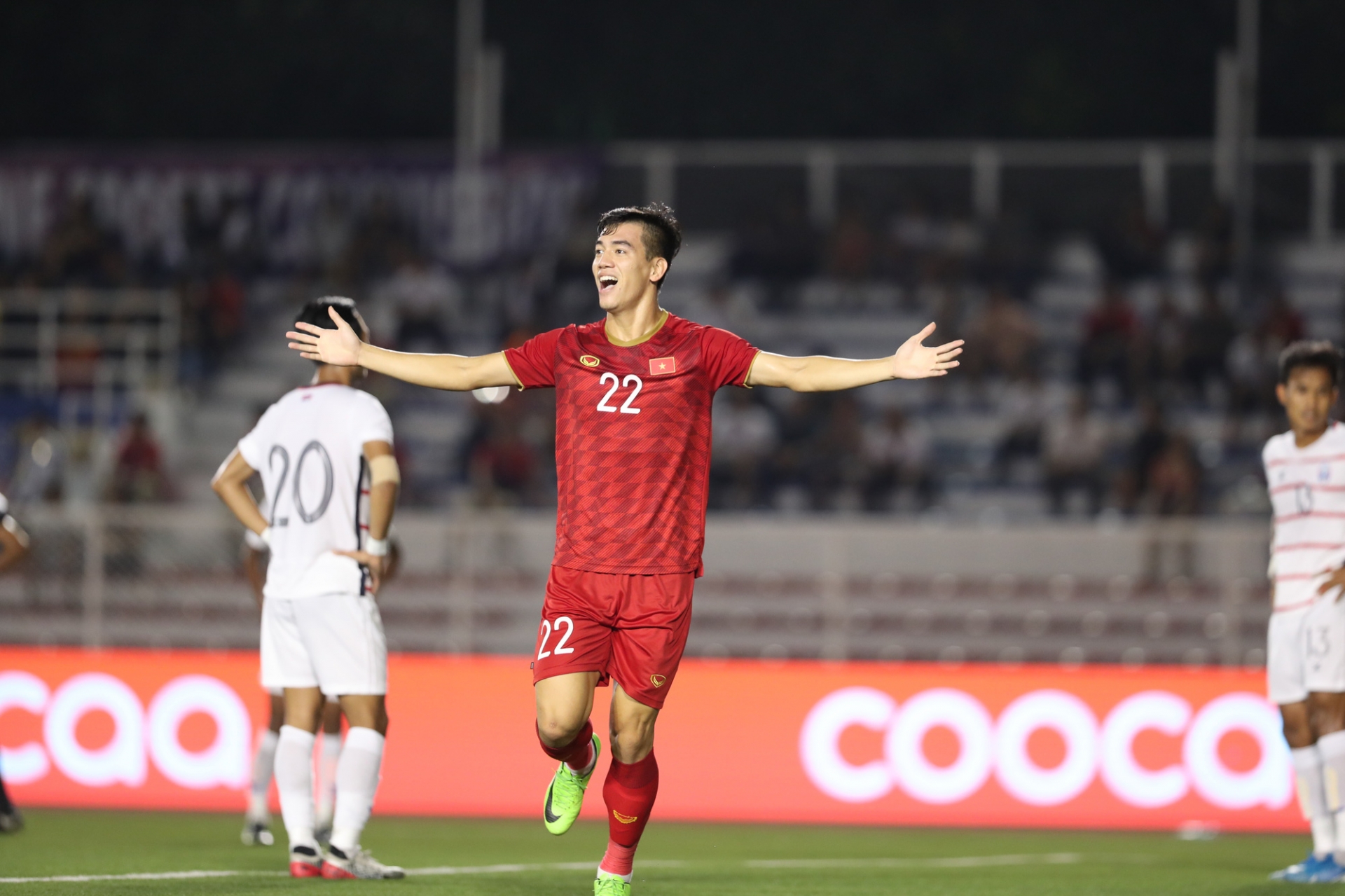 Tiến Linh đang là chân sút chủ lực của U23 Việt Nam tại SEA Games 31. Ảnh: Internet