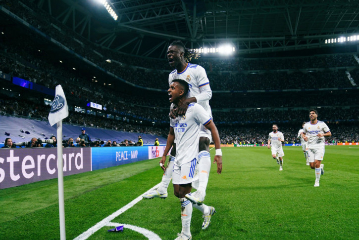 Rodrygo trở thành người hùng với 2 bàn thắng vào lưới Man City. Ảnh: Internet Rodrygo trở thành người hùng với 2 bàn thắng vào lưới Man City. Ảnh: Internet