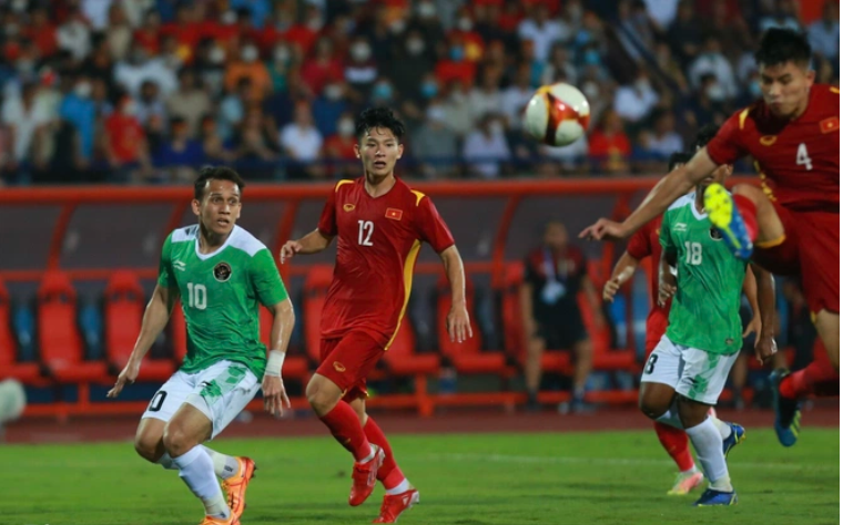 U23 Việt Nam liên tục dồn ép đối thủ. Ảnh: Internet U23 Việt Nam liên tục dồn ép đối thủ. Ảnh: Internet