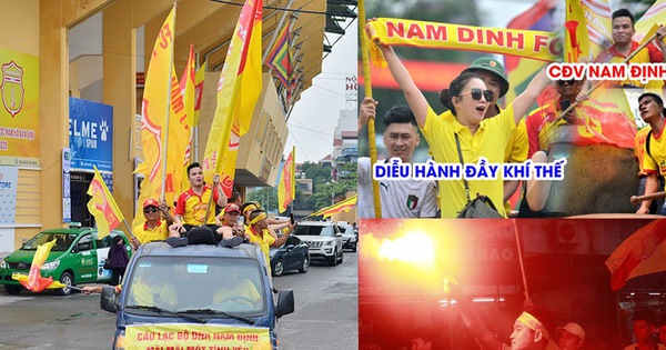 CĐV Nam Định luôn thể hiện sự chuyên nghiệp khi CLB Nam Định thi đấu tại V-League CĐV Nam Định luôn thể hiện sự chuyên nghiệp khi CLB Nam Định thi đấu tại V-League