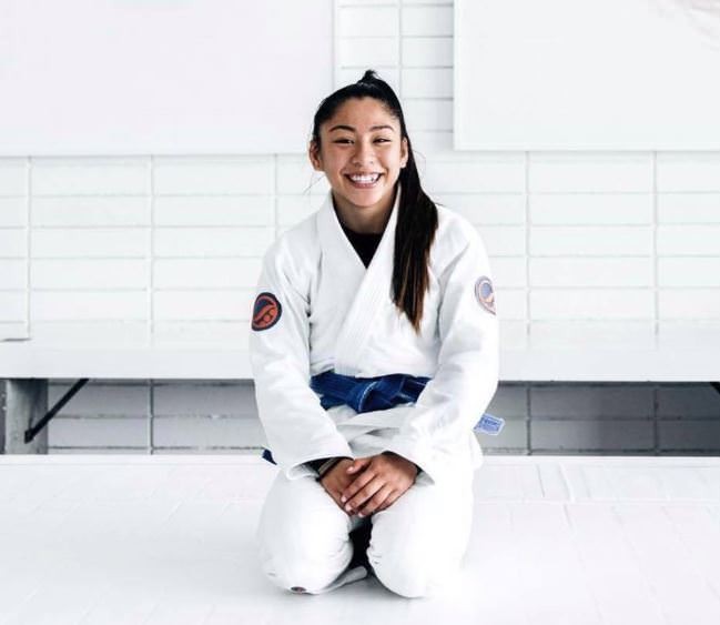 Jessa Khan bị loại ở nội dung 48kg ở môn Ju-Jitsu vì thừa cân. Ảnh: Internet