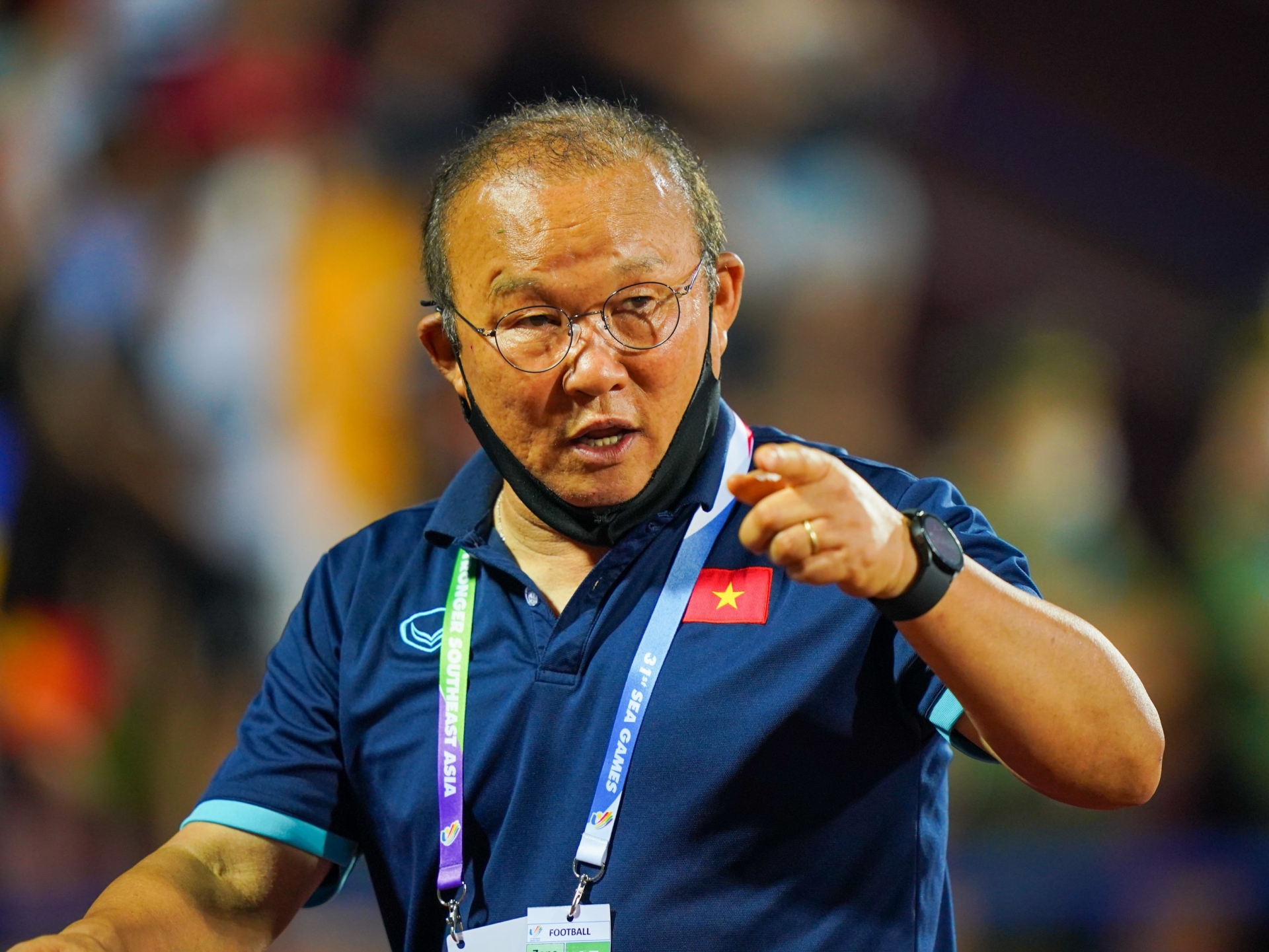 HLV Park Hang-seo tỏ ra đồng tình với quyết định của BTC sân Việt Trì. Ảnh: Internet