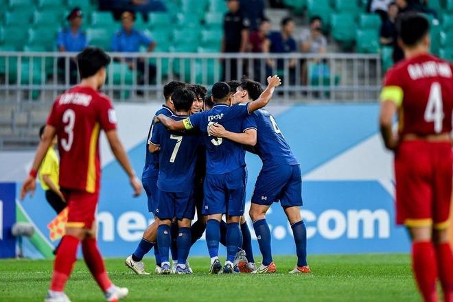 U23 Thái Lan có bàn gõ hòa đầy may mắn. Ảnh: Internet U23 Thái Lan có bàn gõ hòa đầy may mắn. Ảnh: Internet