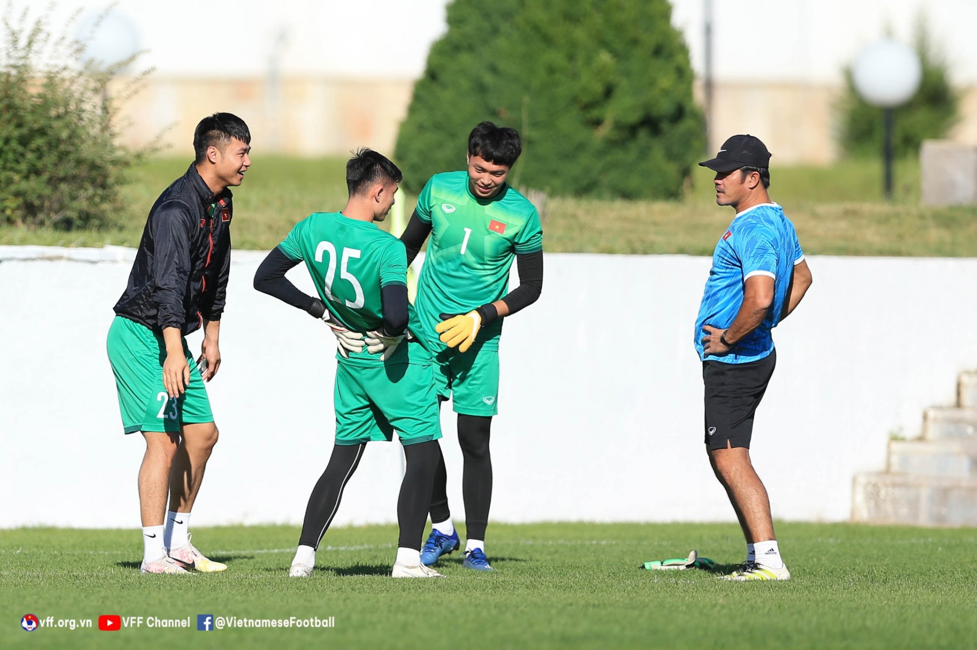 Văn Chuẩn khả năng cao sẽ ra sân ở trận gặp U23 Hàn Quốc. Ảnh: VFF